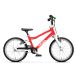 WOOM GO 3, Vélo de ville, Enfant, Unisexe, Vertical, Aluminium, Noir, Rouge, Blanc
