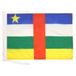 AZ FLAG Vlag Centraal-Afrikaanse Republiek 45x30 cm Polyester 100D Koorden