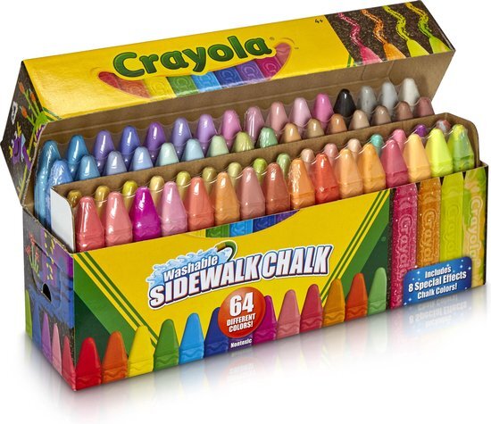 crayola 64st. Stoepkrijt