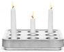 Born in Sweden Stumpastaken 3x3 Recycled Aluminium Porte-bougie - Aluminium