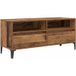 Maison Exclusive - Meuble TV en bois recyclé, 100 x 34,5 x 44,5 cm, composé de bois et de métal