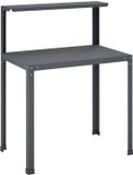 vidaXL Planttafel - 80 x 50 x 104 cm - Gepoedercoat staal - Antraciet