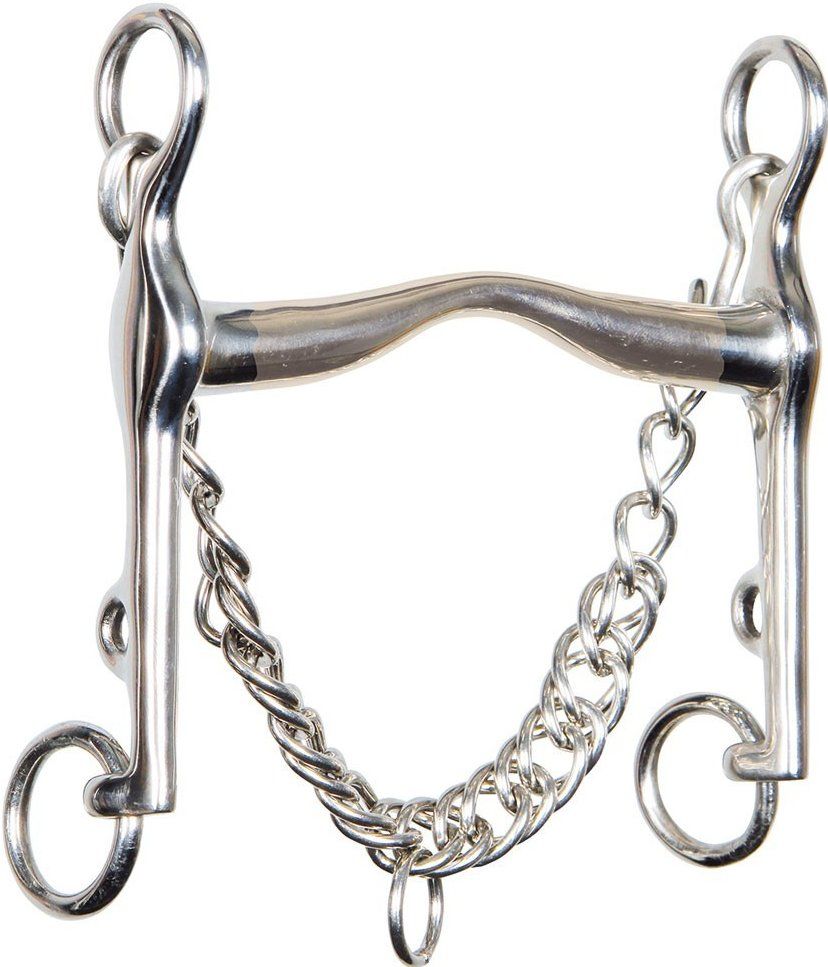 Harry's Horse Optimum gold brass 16mm dressuurstang 13.5