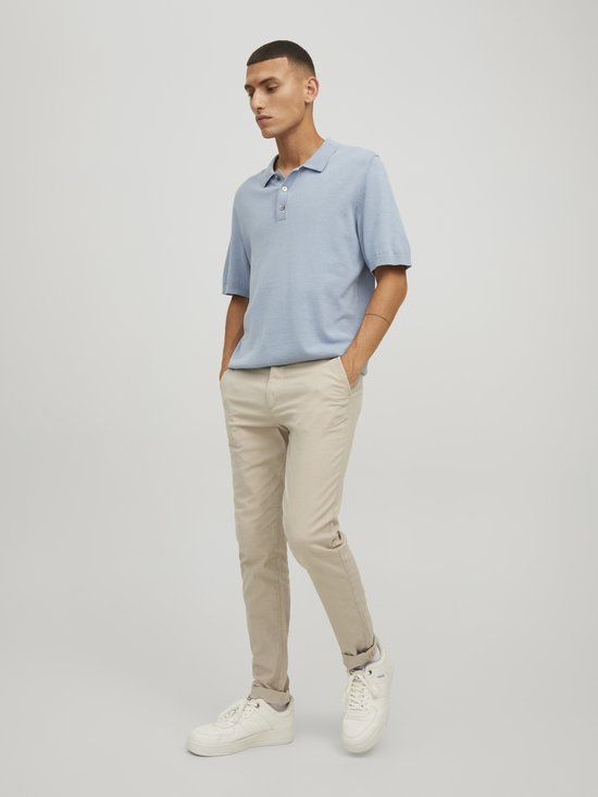 JACK & JONES Marco Fury slim fit chino heren beige - Maat 30/32