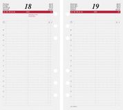 Rido Ideeplanner 'Timing 2' A6 Zwart