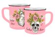 Mok Skull bohochic emaille look 400 ml