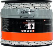Gallagher Cord PowerLine (5 MM / Blanc) - 200 Mètre