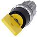 Siemens 3SU10504JC010AA0 3SU1050-4JC01-0AA0 Interrupteur à clé 1 x 45 ° IP66, IP67, IP69/IP69K 1 pièce(s)