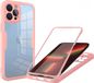 Techsuit ColorVerse 360 hoesje met Screenprotector voor Apple iPhone 13 Pro - Roze