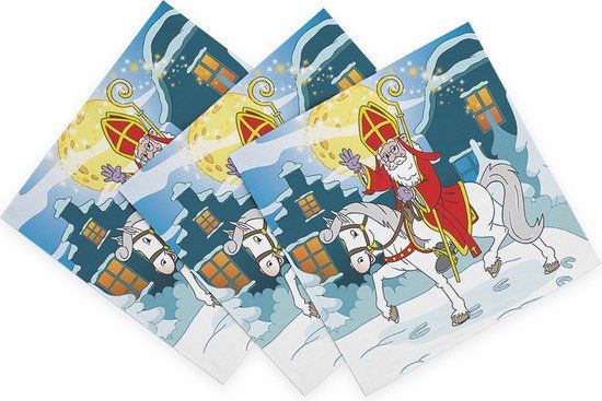 Globos Europe Sinterklaas Servetten (20 stuks)
