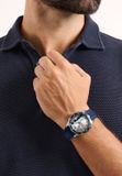 Nautica NST NAPNSS611 Herenhorloge Analoog Quartz Roestvrij Staal Zilverkleurig/Goudkleurig