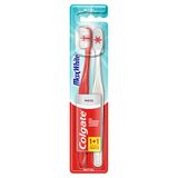 Colgate Tandenborstel Max White, medium, 2 stuks