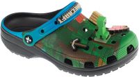 Crocs Classic Minecraft Clog, Unisex, Groen, Slippers, maat: 39/40