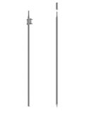 Diepe aarde aarding staaf aarde Ø16 samenstelling 3m vuurzink volgens DIN 50164-2