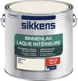 Sikkens Binnenlak Hoogglans RAL 9010 2,5L