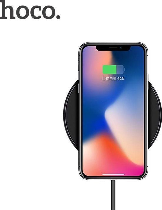 hoco Draadloos Opladen - Draadloos Telefoon Oplader - Wireless Charger - CW6