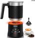 RFWR® Mousseur à lait automatique 5-en-1 pour boissons chaudes et froides - 350 ml