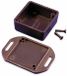 Hammond Electronics 1551PFLBK Boîtier Euro 40 x 40 x 20 ABS Noir 1 pièce(s)