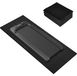 Tapis de fitness - Protection de sol - 160 x 75 cm - 6 mm d'épaisseur - Antidérapant