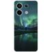 Xiaomi Bedrukt siliconen hoesje compatibel met Xiaomi Redmi Note 13 Pro 5G Aurores boreales