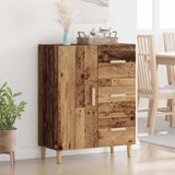 vidaXL Dressoir - Oud hout - 34 x 69,5 x 90 cm