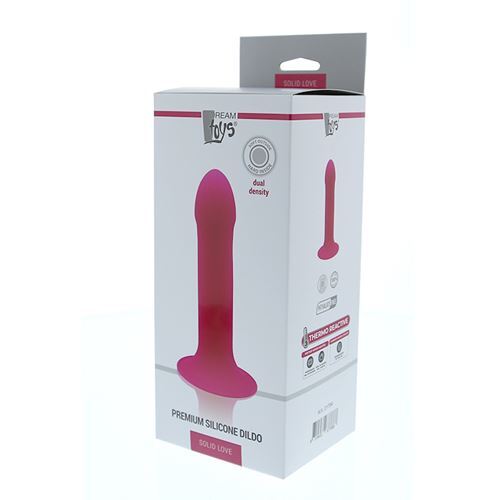 DreamToys Dual Density temperatuurgevoelige dildo 16x4 cm