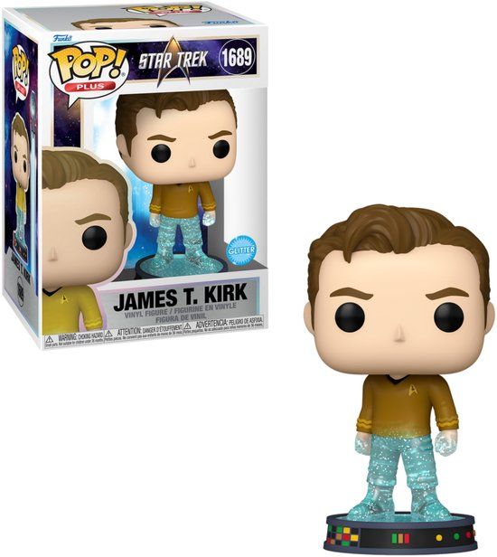 Funko Star Trek - James T. Kirk (Transporter) (Glitter) #1689