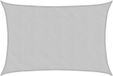vidaXL Zonnezeil 4x5 m 100% polyester oxford lichtgrijs