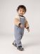 VERTBAUDET Set tuinbroek en sweater baby jongen grijsblauw