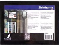 Kangaro Zichtframe - A5 - Zwart