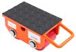 Palan à chaîne, capacité de levage 2,5 tonnes, rangement compact, orange
