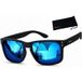 Rennec Sonnenbrille Herren Polarisiert Blau Verspiegelt