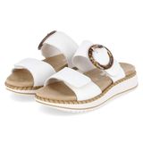 Remonte D3J51-80 Slippers Wit Leer Dames - Wit - 41
