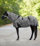 Waldhausen Antieczematosa Zebra Paardendeken Grijs 165 cm