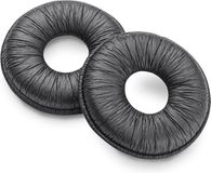 Vervangende MMOBIEL Koptelefoon oorkussens earpads geschikt voor: Plantronics CS, SAVI, Supra/Plus HW251, HW261, CS540, W440, W445, W740, W745, Jabra 2000 Series en VXi Headsets, kunstleer zwart