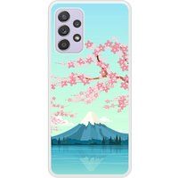 Samsung Bedrukt siliconen hoesje compatibel met Galaxy A72 4G Mont Fuji
