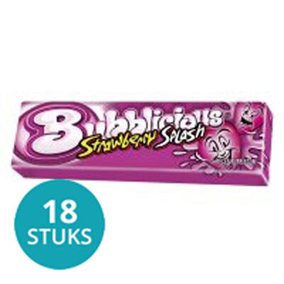 Bubblicious Kauwgom Strawberry Voordeelverpakking