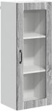 vidaXL - Wandkast LUCCA - Grijs Sonoma - 40 x 31 x 100 cm