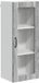 vidaXL - Wandkast LUCCA - Grijs Sonoma - 40 x 31 x 100 cm