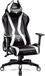 DIABLO CHAIRS Chaise de jeu X-Horn 2.0 Chaise de bureau réglable - Taille normale - Noir / Blanc