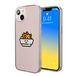 Bonateks, Digitaal bedrukte hoes, compatibel met iPhone 14, telefoonhoes, beschermhoes, schokbestendig, siliconen, flexibel, transparant