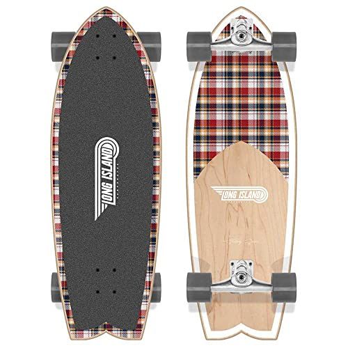 Long Island Stewart Surfskate-board - Uniseks - Meerkleurig - Maat: One Size