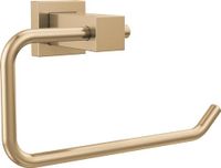 Delta Faucet Velum IAO20851-CZ Toiletpapierhouder voor wandmontage, goud, zakdoekhouder, champagnebrons