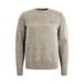 JACK & JONES CORE regular fit gebreide gemêleerde trui - beige