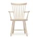 Stolab Chaise avec accoudoirs Lilla Åland Vernis mat clair (boleau)