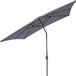 Outdoor Living Parasol Libra, Grijs, 2,5x2,5 meter