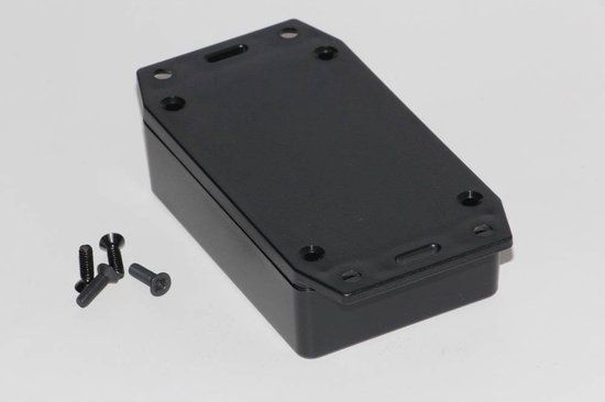 Hammond Electronics 1591XXMFLBK Universele behuizing 85 x 56 x 25 ABS Zwart 1 stuk(s)