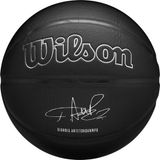 Wilson NBA Giannis Basketbal Maat 7 - Zwart