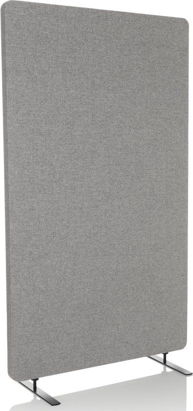 Flexmiut Stand Scheidingswand - Lichtgrijs - 80 x 135 cm - Kunststof