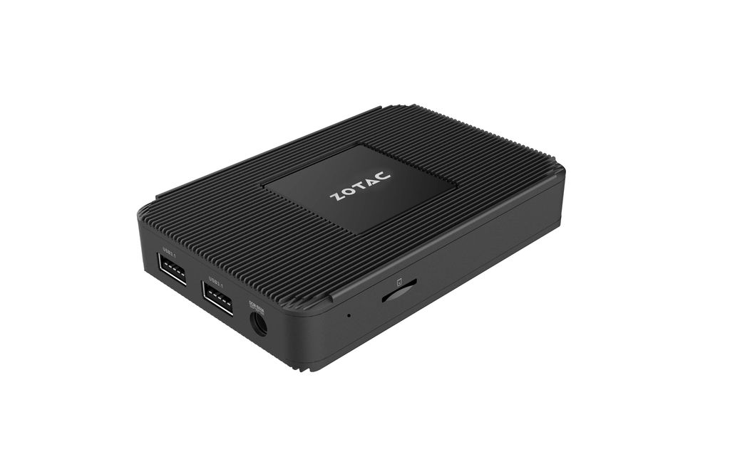 Zotac ZBOX PI336-W5C Mini PC - Intel Celeron N6211, 4GB RAM, 128GB eMMC, Windows 11 Pro